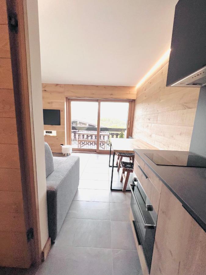 Appartement 4 Personnes Pistes Combloux Exterior foto